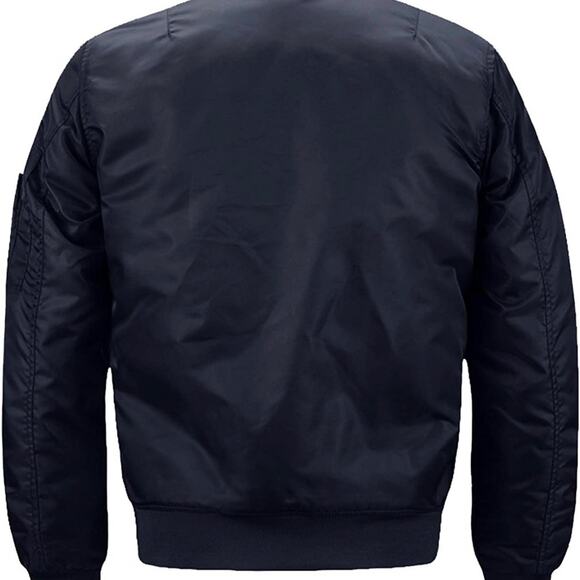 TACVASEN Men's Jackets-Windproof Bomber Jacket Full Zip Winter Warm Padded Coats - Picture 2 of 9